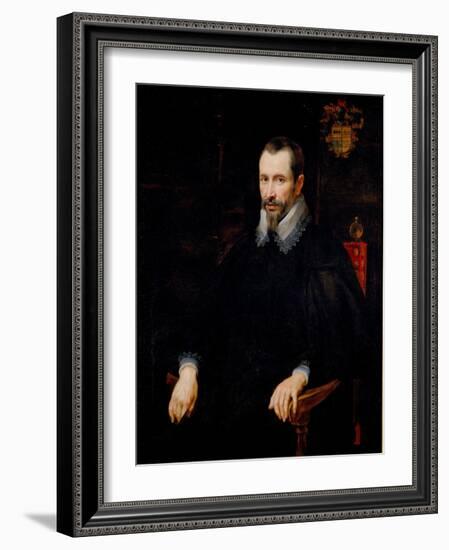 Portrait of Niccolo Pallavicino Painting by Pierre Paul (Pierre-Paul) Rubens (Or Peter Paul or Petr-Peter Paul Rubens-Framed Giclee Print