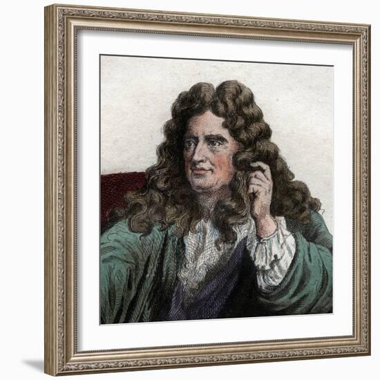 Portrait of Nicolas Boileau Despreaux (1636-1711), French poet and critic-French School-Framed Giclee Print