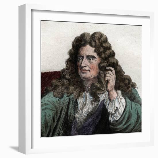 Portrait of Nicolas Boileau Despreaux (1636-1711), French poet and critic-French School-Framed Giclee Print