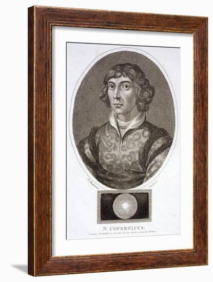 Portrait of Nicolaus Copernicus-null-Framed Giclee Print