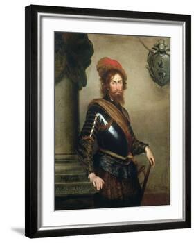 Portrait of Nicolo Raggi-Bernardo Strozzi-Framed Giclee Print