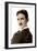 Portrait of Nikola Tesla (1856-1943) (Nikolaj) - Croatian-Born Serb Engineer, Physicist and Invento-Napoleon Sarony-Framed Giclee Print