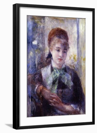 Portrait of Nini Lopez-Pierre-Auguste Renoir-Framed Giclee Print