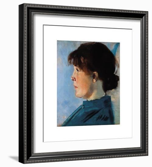 Portrait of Oda Krohg-Christian Krohg-Framed Premium Giclee Print