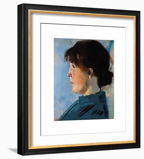 Portrait of Oda Krohg-Christian Krohg-Framed Premium Giclee Print