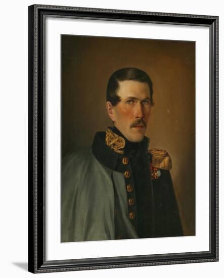 Portrait of Of a Marine Officer-Alexei Vasilyevich Tyranov-Framed Giclee Print