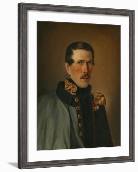 Portrait of Of a Marine Officer-Alexei Vasilyevich Tyranov-Framed Giclee Print