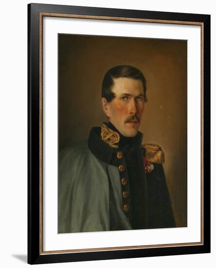 Portrait of Of a Marine Officer-Alexei Vasilyevich Tyranov-Framed Giclee Print