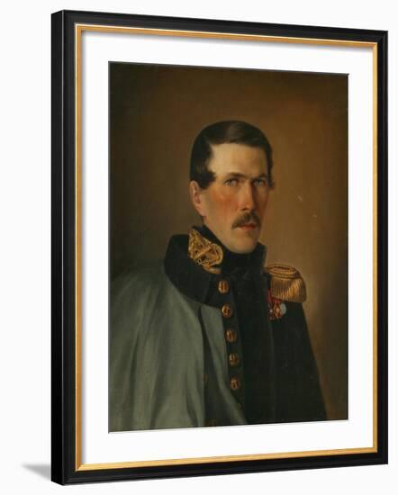 Portrait of Of a Marine Officer-Alexei Vasilyevich Tyranov-Framed Giclee Print