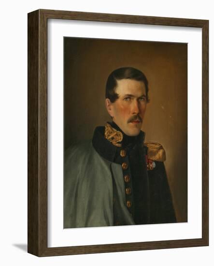 Portrait of Of a Marine Officer-Alexei Vasilyevich Tyranov-Framed Giclee Print