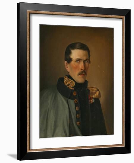 Portrait of Of a Marine Officer-Alexei Vasilyevich Tyranov-Framed Giclee Print