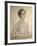 Portrait of Olga Spesivtseva, 1917-Savelij Abramovich Sorin-Framed Giclee Print