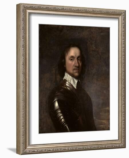 Portrait of Oliver Cromwell (1599-1658)-Robert Walker-Framed Giclee Print