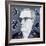 Portrait of Olivier Messiaen, Illustration for 'The Sunday Times', 1970s-Barry Fantoni-Framed Giclee Print