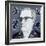 Portrait of Olivier Messiaen, Illustration for 'The Sunday Times', 1970s-Barry Fantoni-Framed Giclee Print