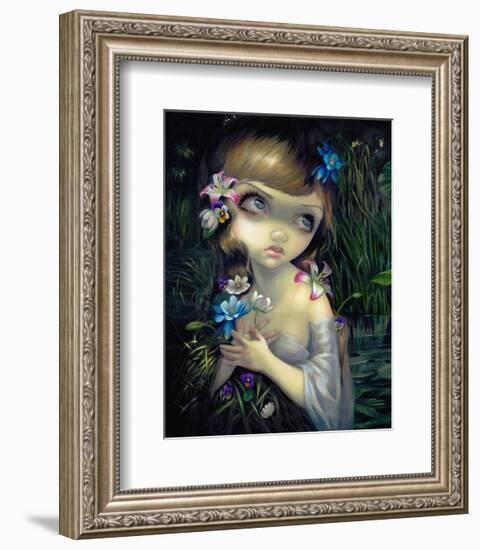 Portrait of Ophelia-Jasmine Becket-Griffith-Framed Art Print