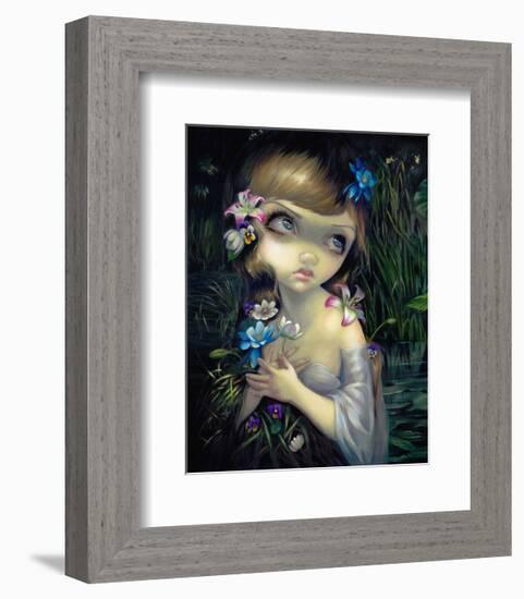 Portrait of Ophelia-Jasmine Becket-Griffith-Framed Art Print