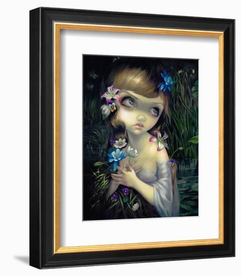 Portrait of Ophelia-Jasmine Becket-Griffith-Framed Art Print