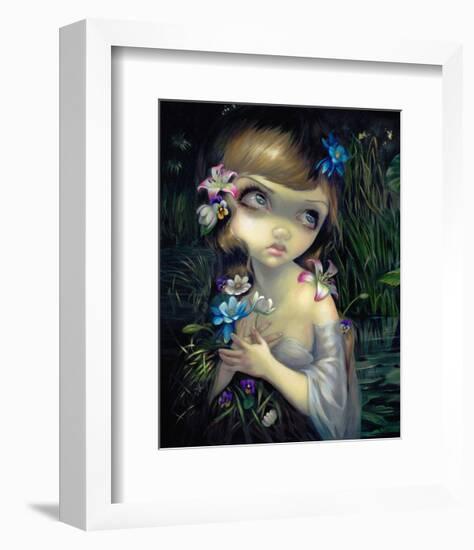 Portrait of Ophelia-Jasmine Becket-Griffith-Framed Art Print