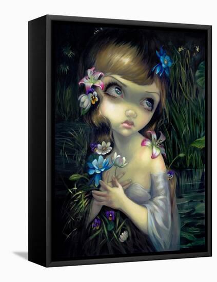 Portrait of Ophelia-Jasmine Becket-Griffith-Framed Stretched Canvas