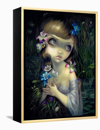 Portrait of Ophelia-Jasmine Becket-Griffith-Framed Stretched Canvas