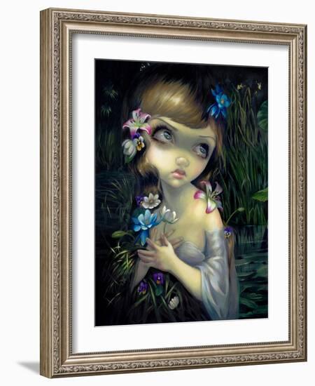 Portrait of Ophelia-Jasmine Becket-Griffith-Framed Art Print