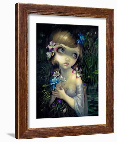 Portrait of Ophelia-Jasmine Becket-Griffith-Framed Art Print