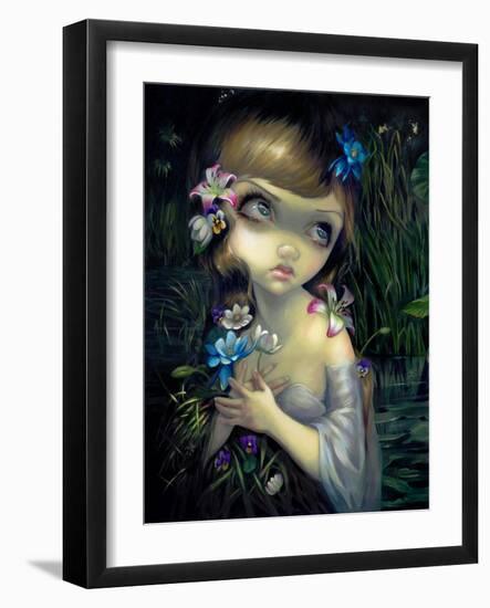 Portrait of Ophelia-Jasmine Becket-Griffith-Framed Art Print