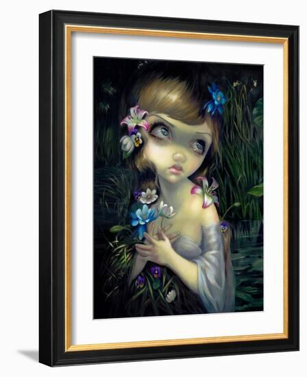 Portrait of Ophelia-Jasmine Becket-Griffith-Framed Art Print