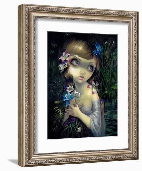 Portrait of Ophelia-Jasmine Becket-Griffith-Framed Art Print