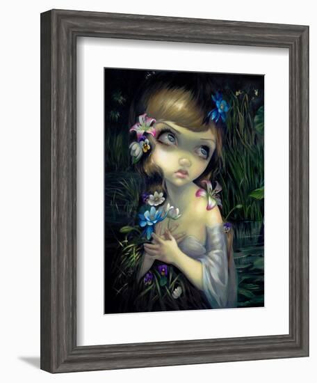 Portrait of Ophelia-Jasmine Becket-Griffith-Framed Art Print