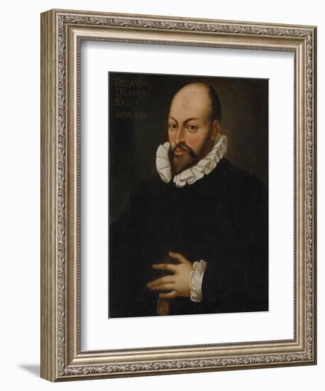 Portrait of Orlando Di Lasso. Copy after Hans Von Aachen, 17/18th Century-Hans von Aachen-Framed Giclee Print