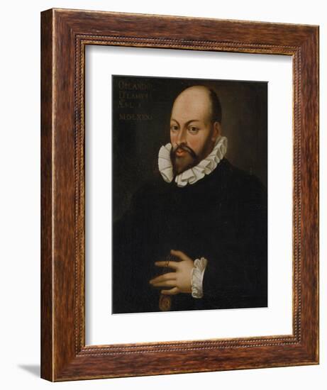 Portrait of Orlando Di Lasso. Copy after Hans Von Aachen, 17/18th Century-Hans von Aachen-Framed Giclee Print