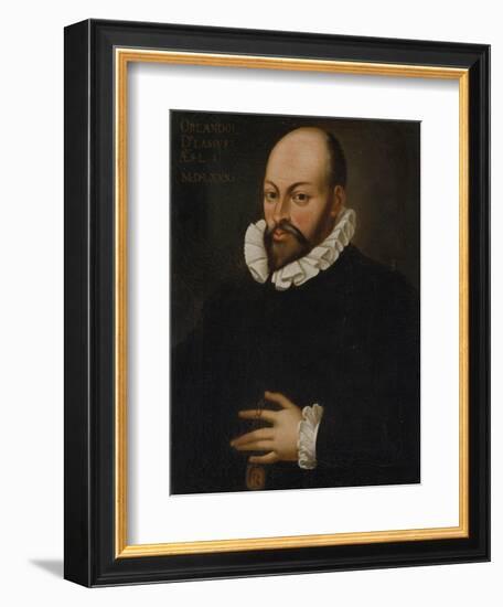 Portrait of Orlando Di Lasso. Copy after Hans Von Aachen, 17/18th Century-Hans von Aachen-Framed Giclee Print