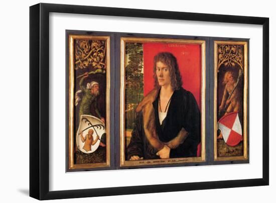 Portrait of Oswald Krell-Albrecht Dürer-Framed Art Print