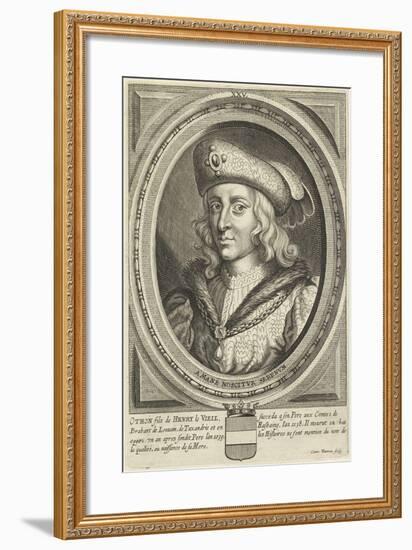 Portrait of Otto, Duke of Brabant and Leuven, 1662-Conrad Waumans-Framed Giclee Print