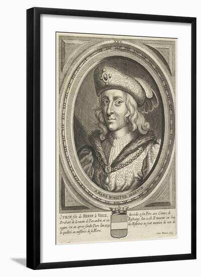 Portrait of Otto, Duke of Brabant and Leuven, 1662-Conrad Waumans-Framed Giclee Print