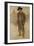 Portrait of Pablo Picasso-Ramon Casas-Framed Giclee Print