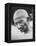 Portrait of Pacifist and Advocate of India's Independence from Great Britain, Mohandas Gandhi-null-Framed Premier Image Canvas