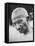 Portrait of Pacifist and Advocate of India's Independence from Great Britain, Mohandas Gandhi-null-Framed Premier Image Canvas