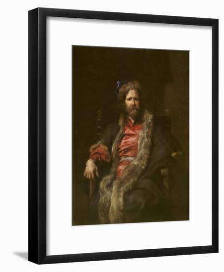 Portrait of Painter Martin Ryckaert (1587-163)-Sir Anthony Van Dyck-Framed Giclee Print