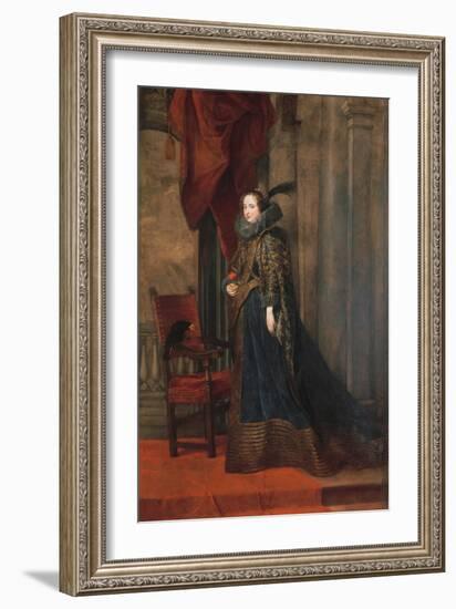 Portrait of Paolina Adorno Brignole Sale-Sir Anthony Van Dyck-Framed Giclee Print