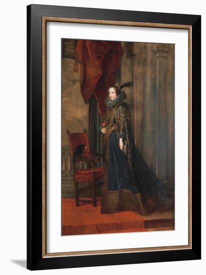 Portrait of Paolina Adorno Brignole Sale-Sir Anthony Van Dyck-Framed Giclee Print