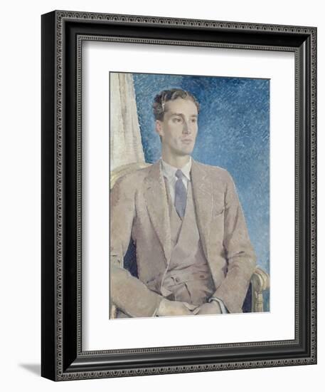 Portrait of Patrick Buchan-Hepburn, Lord Hailes, 1934-Glyn Warren Philpot-Framed Giclee Print