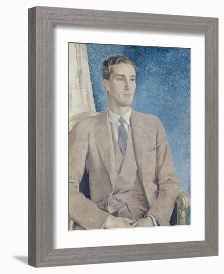 Portrait of Patrick Buchan-Hepburn, Lord Hailes, 1934-Glyn Warren Philpot-Framed Giclee Print