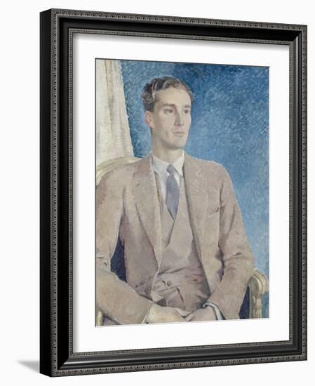 Portrait of Patrick Buchan-Hepburn, Lord Hailes, 1934-Glyn Warren Philpot-Framed Giclee Print