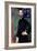 Portrait of Paul Alexander's before a Green Background-Amedeo Modigliani-Framed Art Print