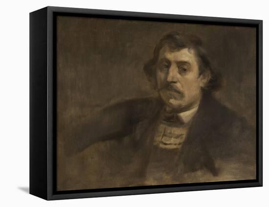 Portrait of Paul Gauguin, 1891-Eugene Carriere-Framed Premier Image Canvas