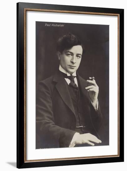 Portrait of Paul Kochanski-null-Framed Photographic Print