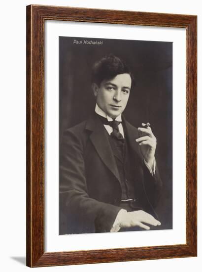 Portrait of Paul Kochanski-null-Framed Photographic Print